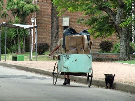 Hand Cart - Department of Montevideo - URUGUAY. Photo #60167