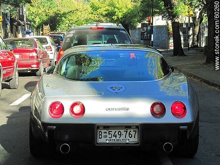 Corvette in Montevideo - Department of Montevideo - URUGUAY. Foto No. 60260
