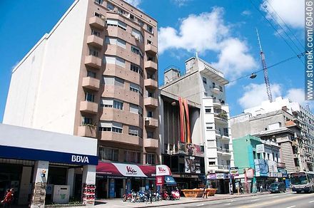 The Galpón Theatre on 18 Julio and Carlos Roxlo St - Department of Montevideo - URUGUAY. Foto No. 60406