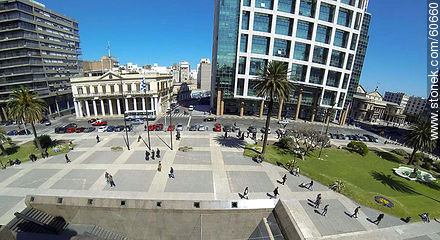 Palacio Estévez and Torre Ejecutiva - Department of Montevideo - URUGUAY. Photo #60660