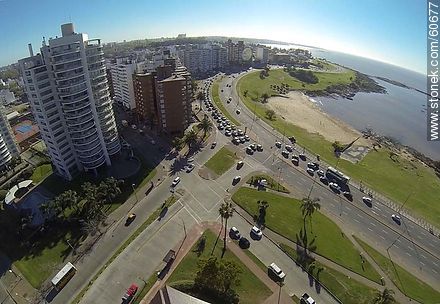 Rambla y 26 de Marzo vista desde el cielo - Departamento de Montevideo - URUGUAY. Foto No. 60677