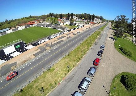 Avenida Buschental frente al estadio de Wanderers y al predio de la Asociación Rural - Departamento de Montevideo - URUGUAY. Foto No. 60757