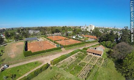 Canchas del Círculo de Tenis. Senda Juan M. Bonifaz - Departamento de Montevideo - URUGUAY. Foto No. 60771