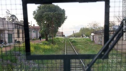 Driver's view from the train cab -  - MORE IMAGES. Photo #60821