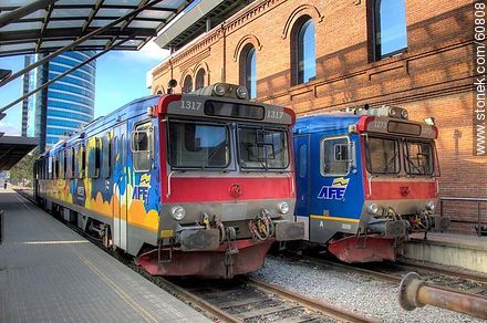 Central Railway Station, Swedish trains - Department of Montevideo - URUGUAY. Photo #60808