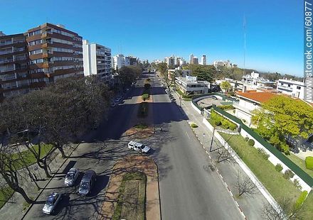 Vista aérea de Bulevar Artigas al sur y Bulevar España - Departamento de Montevideo - URUGUAY. Foto No. 60877