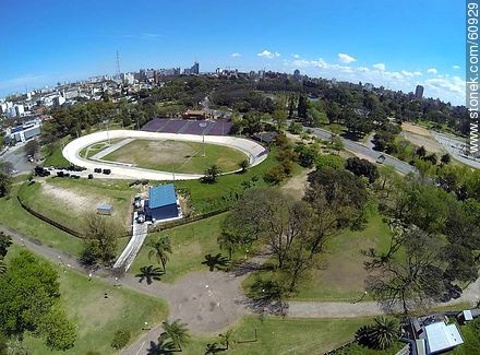 Foto aérea del Velódromo Municipal - Departamento de Montevideo - URUGUAY. Foto No. 60929