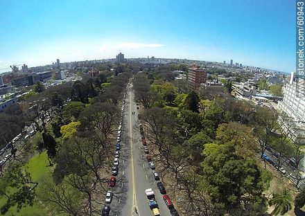 Aerial photo of avenida Dr. Luis Morquio - Department of Montevideo - URUGUAY. Photo #60943