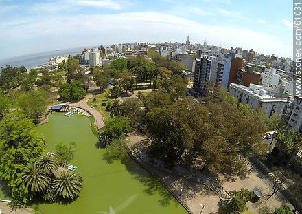 El lago del Parque Rodó - Departamento de Montevideo - URUGUAY. Foto No. 61031