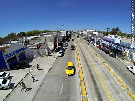 Foto aérea de la Avenida Garzón - Departamento de Montevideo - URUGUAY. Foto No. 61167