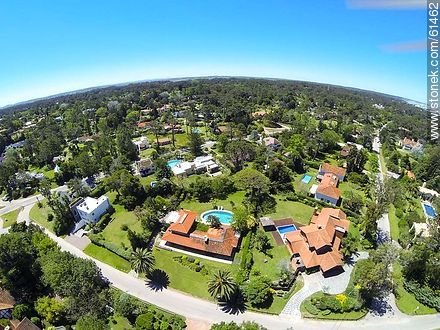 Aerial view or Rincón del Indio - Punta del Este and its near resorts - URUGUAY. Foto No. 61462