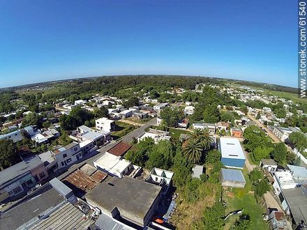 Aerial photo of the town of Sauce - Department of Canelones - URUGUAY. Foto No. 61540