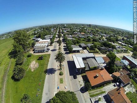 Aerial photo of the Avenida José Batlle y Ordóñez. Route 6. - Department of Canelones - URUGUAY. Photo #61531