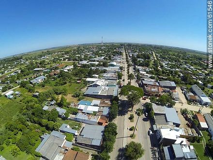 Aerial photo of the Avenida José Batlle y Ordóñez. Route 6. - Department of Canelones - URUGUAY. Foto No. 61546