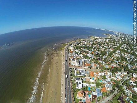 Aerial photo of Rambla Rep. of Mexico and Guarambaré St. - Department of Montevideo - URUGUAY. Foto No. 61778
