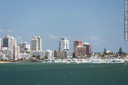 Port area from afar - Punta del Este and its near resorts - URUGUAY. Foto No. 62056