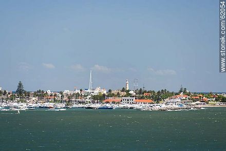Port area from afar - Punta del Este and its near resorts - URUGUAY. Foto No. 62054