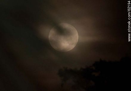 Luna llena entre la niebla -  - IMÁGENES VARIAS. Foto No. 62194