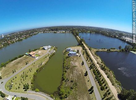 Carrasco Lakes and surrounding residences - Department of Canelones - URUGUAY. Photo #62337
