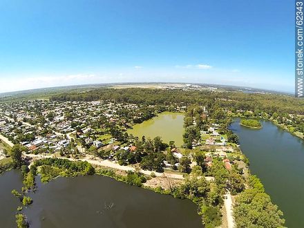 Carrasco Lakes and surrounding residences - Department of Canelones - URUGUAY. Photo #62343