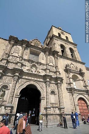 Iglesia San Francisco desde la Plaza Mayor - Bolivia - Otros AMÉRICA del SUR. Foto No. 62541