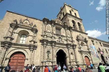 Iglesia San Francisco desde la Plaza Mayor - Bolivia - Otros AMÉRICA del SUR. Foto No. 62542