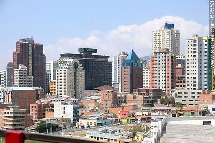 Buildings viewed from Avenida del Ejercito - Bolivia - Others in SOUTH AMERICA. Photo #62553