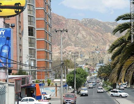 View from Avenida Ballivián and calle 10 - Bolivia - Others in SOUTH AMERICA. Foto No. 62616