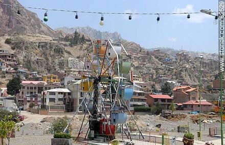 Carousel in a new neighborhood of La Paz - Bolivia - Others in SOUTH AMERICA. Photo #62529