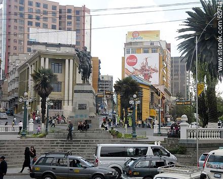 Plaza del Estudiante, Paseo el Prado. Bolivia al Mariscal Sucre - Bolivia - Otros AMÉRICA del SUR. Foto No. 62714