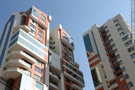 Arquitectura moderna de edificios de La Paz - Bolivia - Otros AMÉRICA del SUR. Foto No. 62806