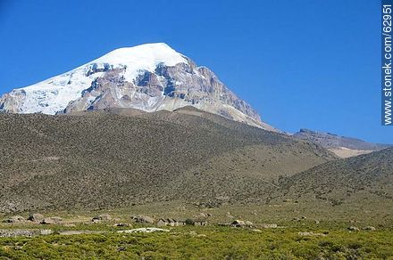 Sajama volcano of 6540m high - Bolivia - Others in SOUTH AMERICA. Foto No. 62951
