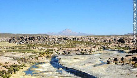 Agua de deshielo en el altiplano boliviano - Bolivia - Otros AMÉRICA del SUR. Foto No. 62867