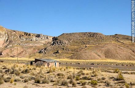 Caserío en el altiplano boliviano - Bolivia - Otros AMÉRICA del SUR. Foto No. 62908