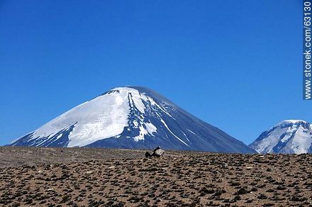 Summit of Parinacota volcano - Chile - Others in SOUTH AMERICA. Photo #63130