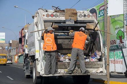 Recolección de residuos sólidos - Perú - Otros AMÉRICA del SUR. Foto No. 63157