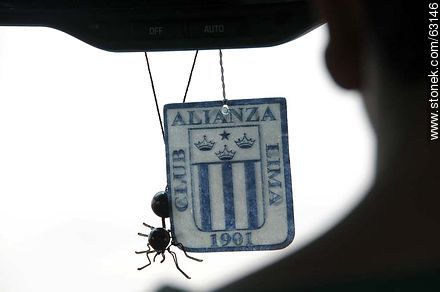 Pennant of club Alianza Lima - Perú - Others in SOUTH AMERICA. Photo #63146