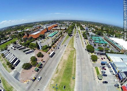 Aerial photo of Avenida Italia, Portones Shopping and Tienda Inglesa - Department of Montevideo - URUGUAY. Foto No. 63377