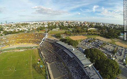 Estadio Centenario. April 27, 2014. Tribunes Amsterdam and America -  - URUGUAY. Photo #63522