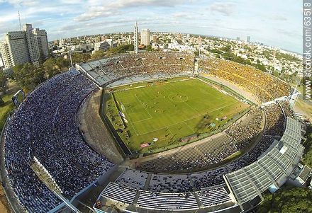 Estadio Centenario. 27 de abril de 2014. Campeonato Clausura. Peñarol 5 - Nacional 0 - Departamento de Montevideo - URUGUAY. Foto No. 63518