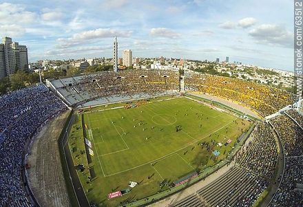Estadio Centenario. April 27, 2014. Clausura championship. Peñarol 5 - 0 Nacional -  - URUGUAY. Photo #63512