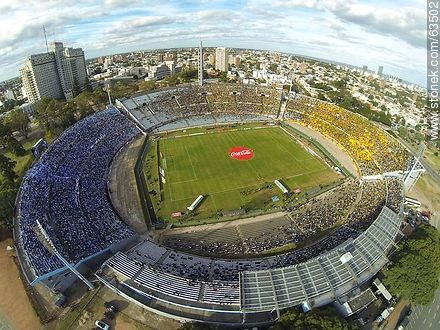 Estadio Centenario. April 27, 2014. Clausura championship. Peñarol 5 - 0 Nacional -  - URUGUAY. Foto No. 63502