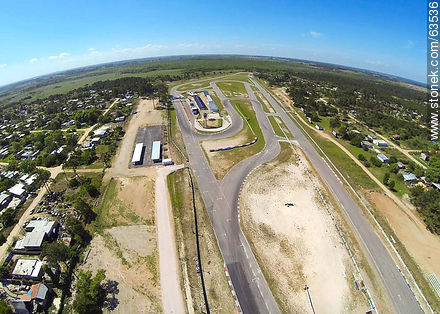 Aerial view of racetrack Victor Borrat Fabini in El Pinar - Department of Canelones - URUGUAY. Foto No. 63536