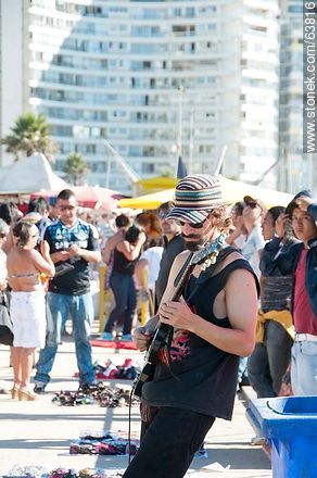 Música en la playa - Chile - Otros AMÉRICA del SUR. Foto No. 63816