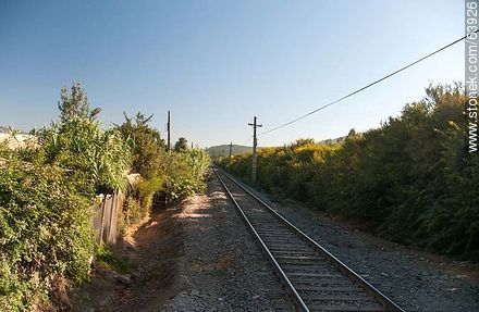 Railway track in Quillota - Chile - Others in SOUTH AMERICA. Photo #63926