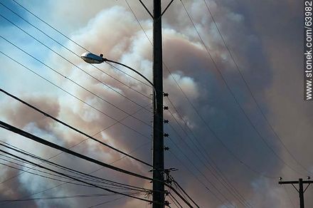 Fire in the hills of Quillota - Chile - Others in SOUTH AMERICA. Photo #63982