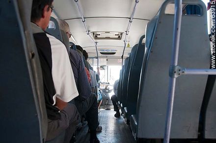 Interior of urban bus - Chile - Others in SOUTH AMERICA. Photo #63915