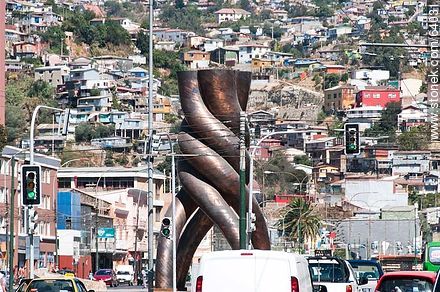 Monumento a la Minería de Cobre - Chile - Otros AMÉRICA del SUR. Foto No. 64031