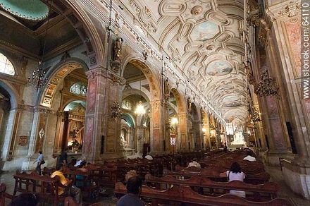 Interior de la Catedral de Santiago - Chile - Otros AMÉRICA del SUR. Foto No. 64110