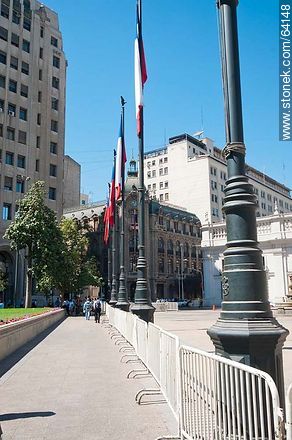 Fila de banderas chilenas - Chile - Otros AMÉRICA del SUR. Foto No. 64148